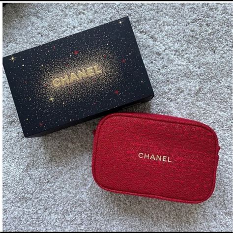 chanel piuch|chanel cosmetic pouch price.